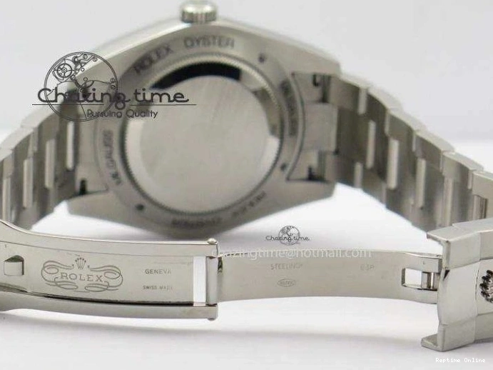 0414 Fashionable Milgauss 116400 GV JF 1:1 Green Sapphire Blue Dial On SS Bracelet A2824 V 3950